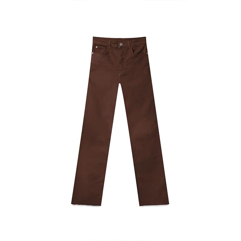 Slim Fit Slit Flare Jeans