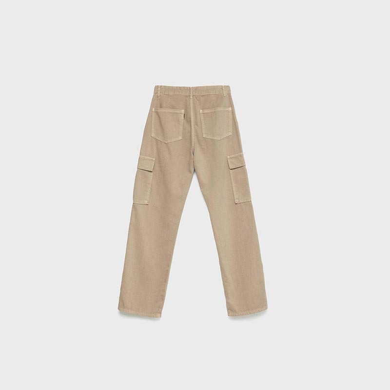 straight-leg cargo pants