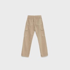 straight-leg cargo pants