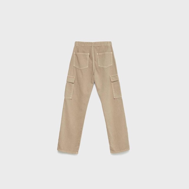 straight-leg cargo pants