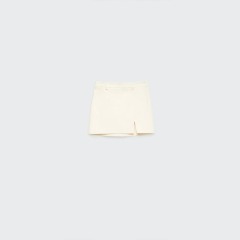 slit mini skirt