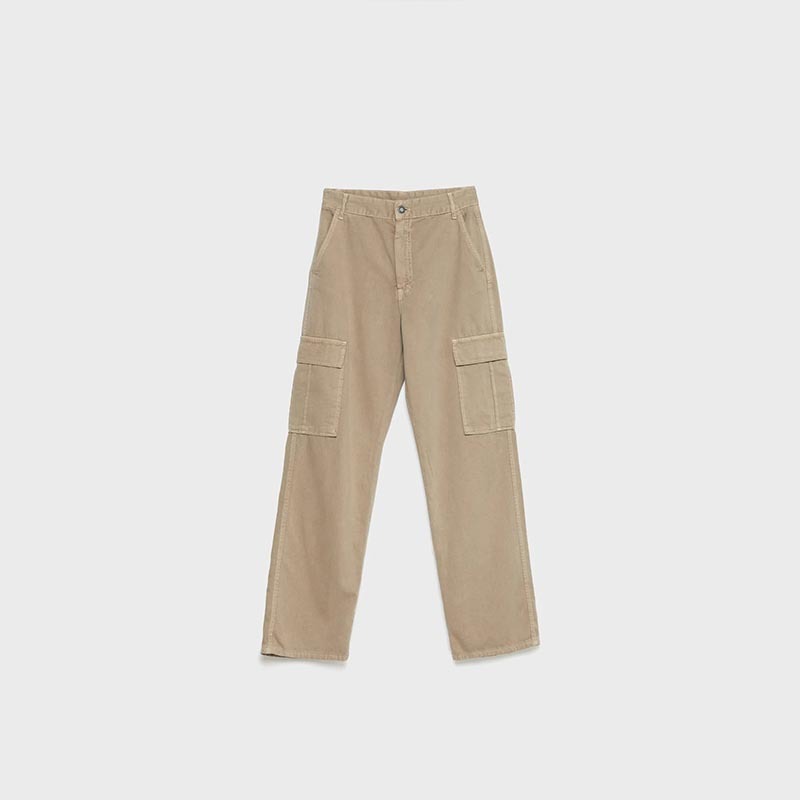 straight-leg cargo pants