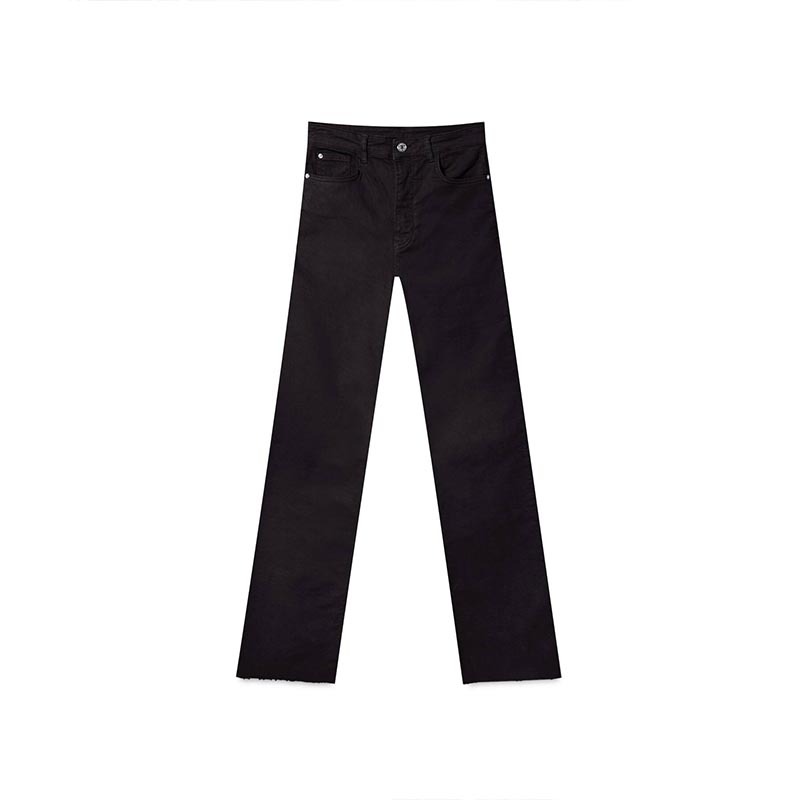 Slim Fit Slit Flare Jeans