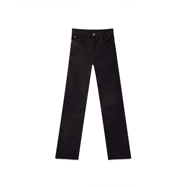 Slim Fit Slit Flare Jeans