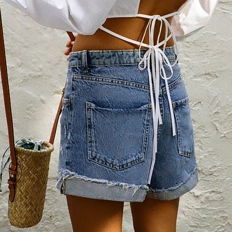 high waist shorts