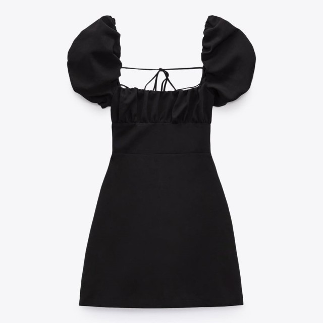 Linen Blend Dress