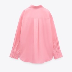 POPLIN SHIRT WITH POCKET