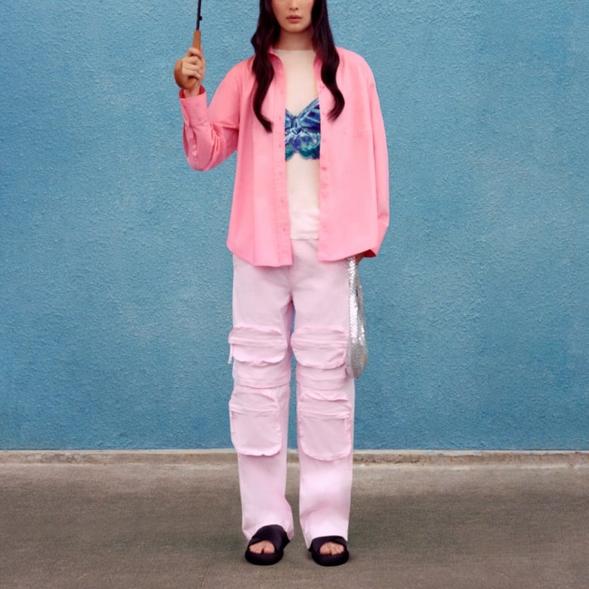 POPLIN SHIRT WITH POCKET