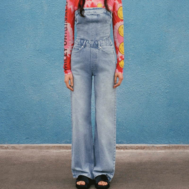 DENIM JUMPSUIT