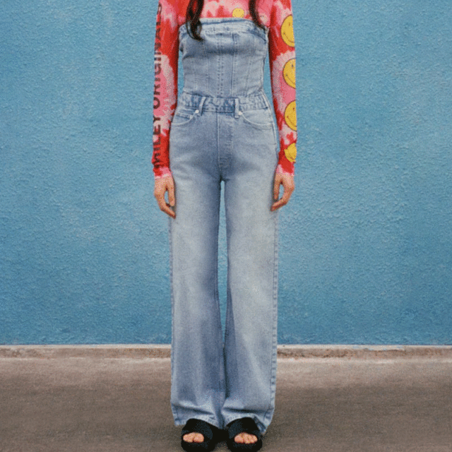 DENIM JUMPSUIT