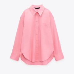 POPLIN SHIRT WITH POCKET