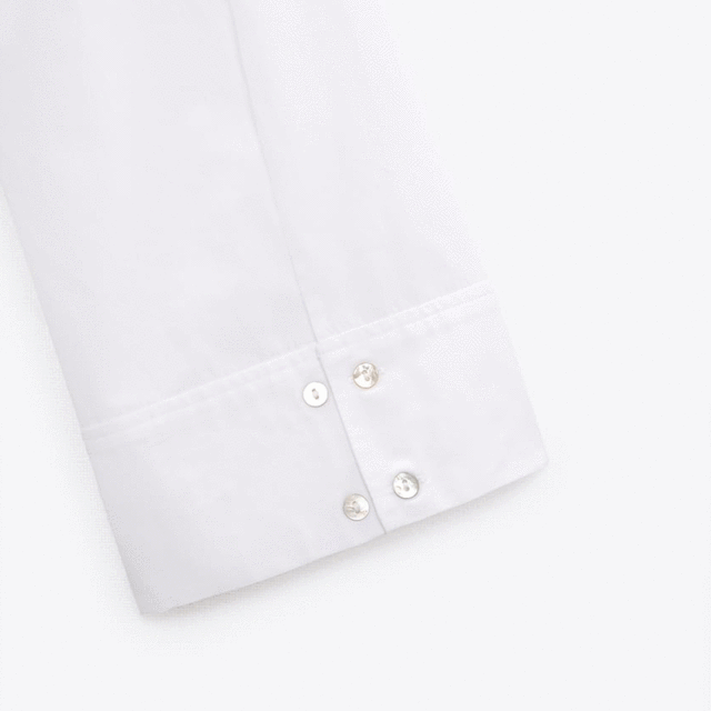 Poplin Corsetry-Inspired Shirt