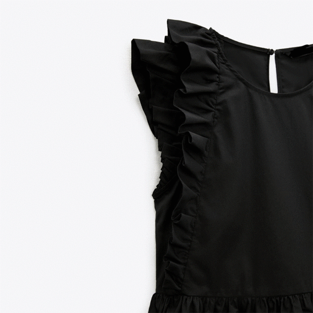 Short Ruffled Dress