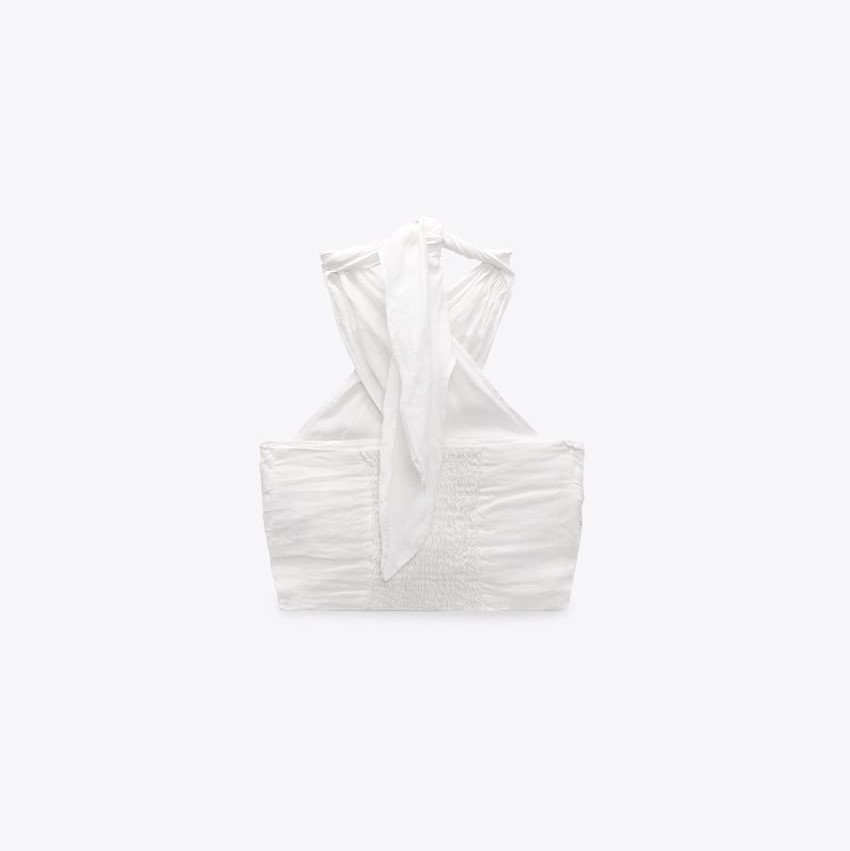 Short Linen Top