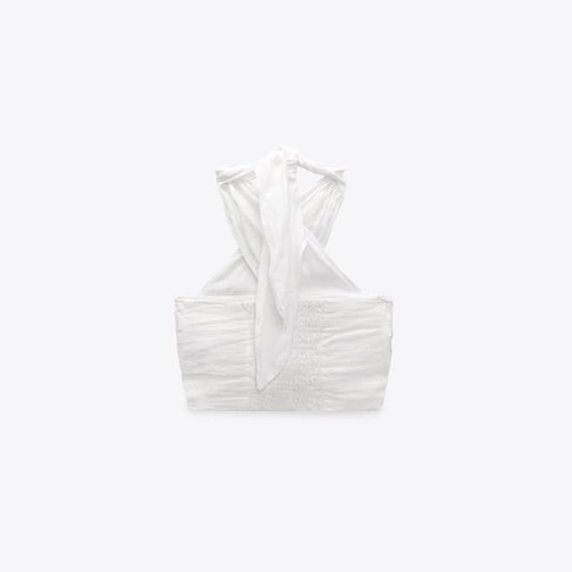 Short Linen Top