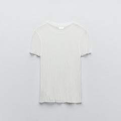 Short Sleeve Ribbed Top