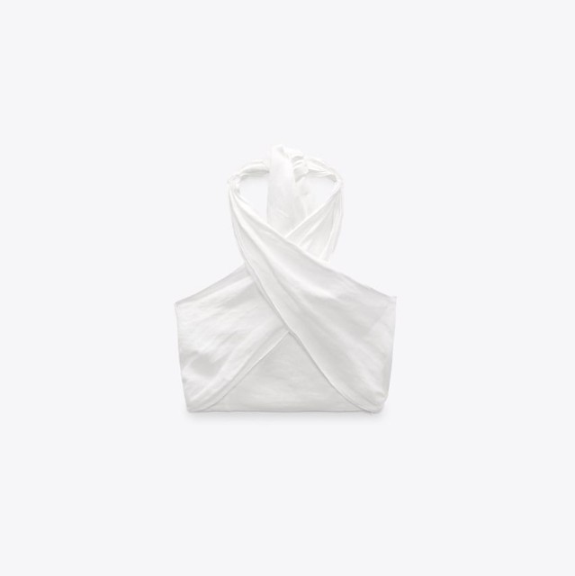 Short Linen Top