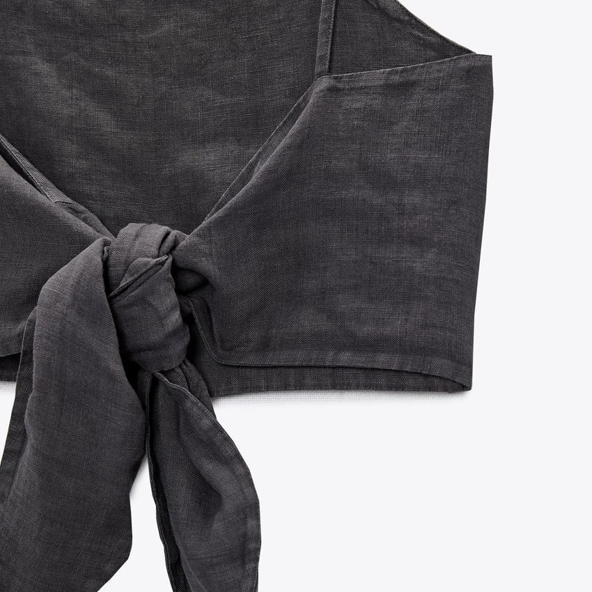 Short Linen Top