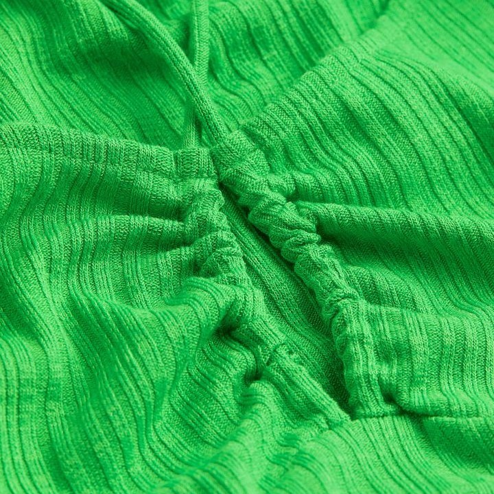 Ribbed jersey top