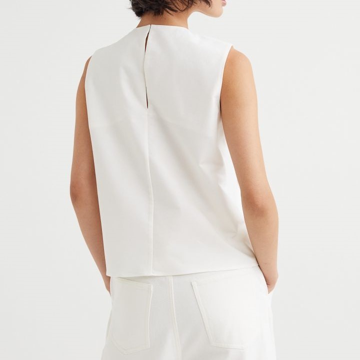 pleated top