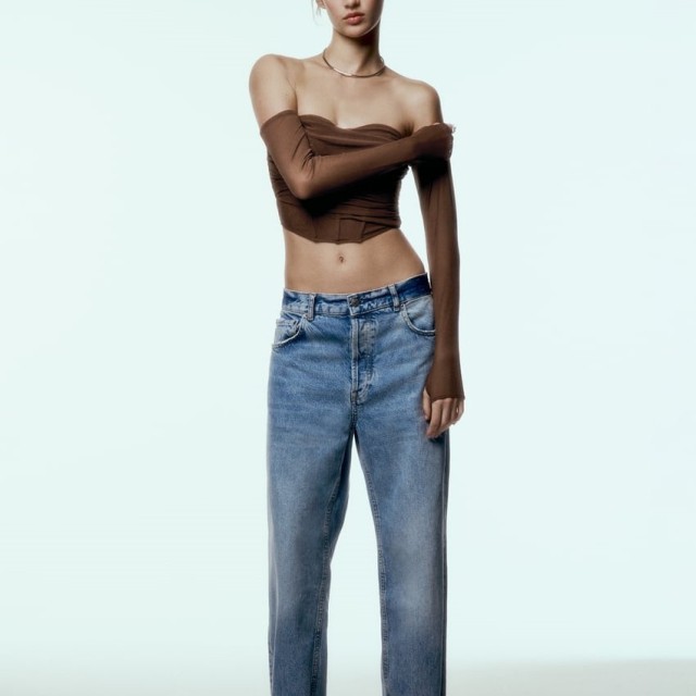 Draped Corsetry-Inspired Top