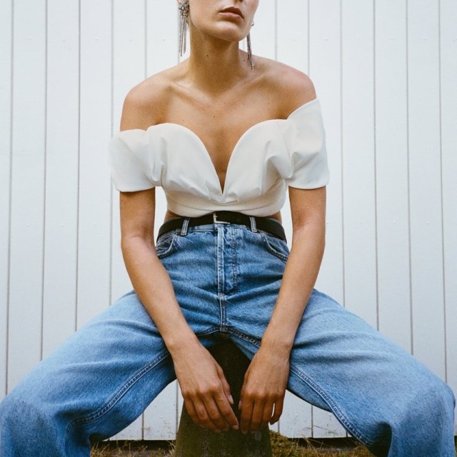 Voluminous Crop Top