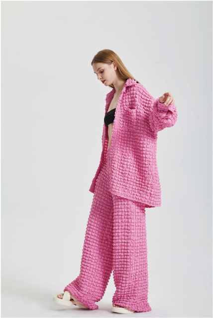 Suit, coat, underwear, straight leg pants set
