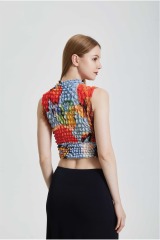 Long sleeved buttocks with split texture long skirt