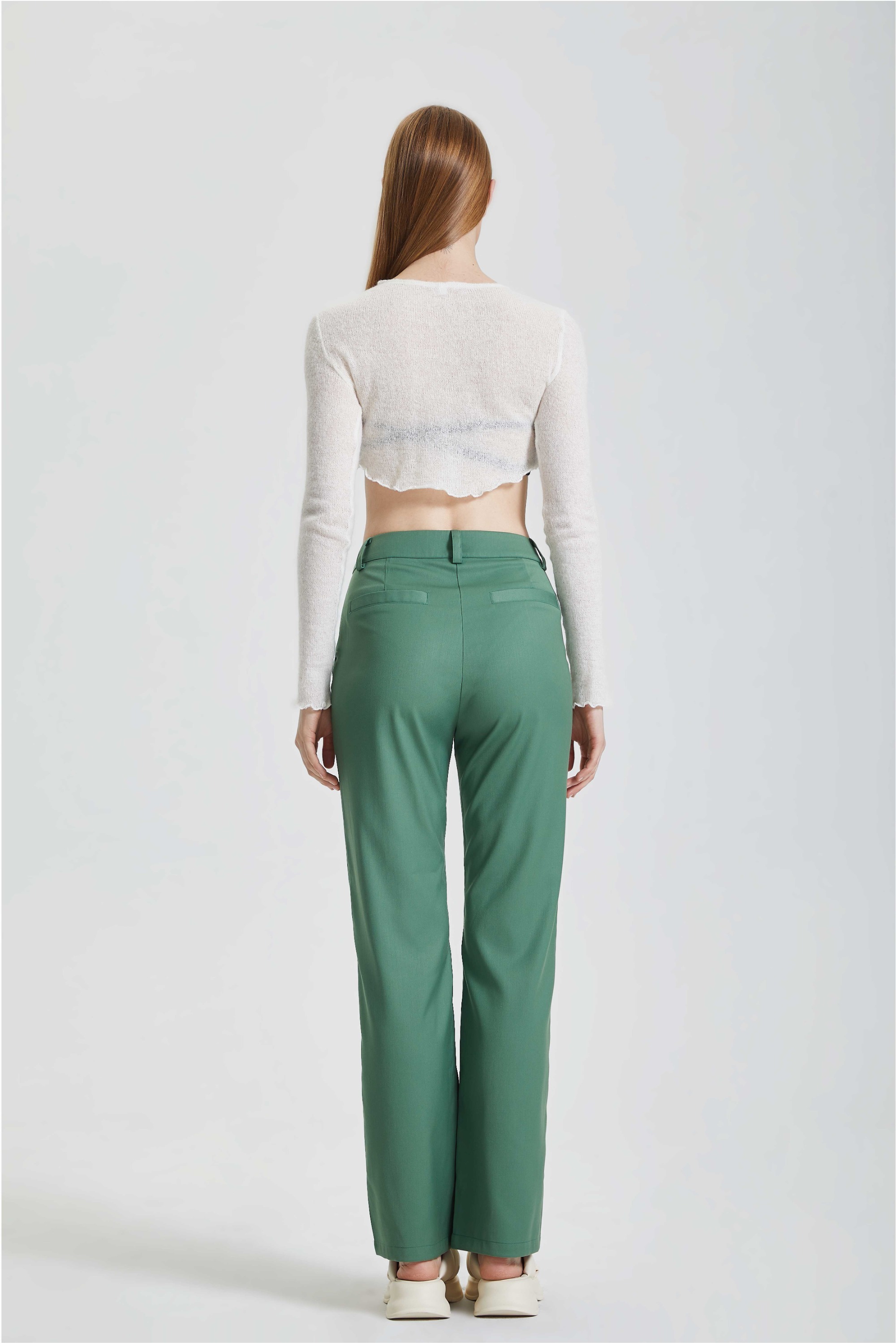 Perspective Mesh Long Sleeve Top