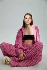 Suit, coat, underwear, straight leg pants set