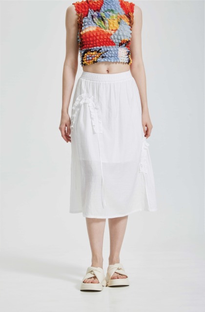 Short top jazz design sleeveless top