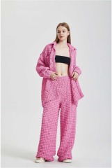 Suit, coat, underwear, straight leg pants set
