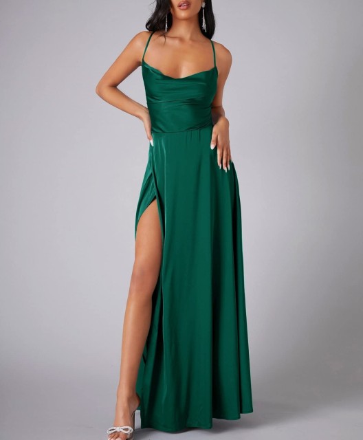 Sexy Open Back Strap Dress
