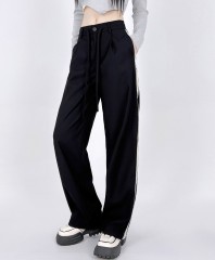 High Waisted Straight Leg Pants