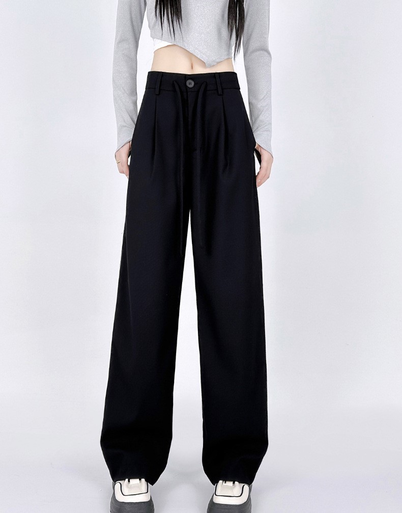 High Waisted Straight Leg Pants