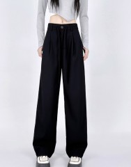 High Waisted Straight Leg Pants