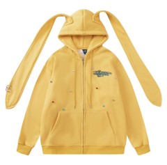 Vintage Rabbit Ear Hoodie