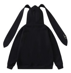 Vintage Rabbit Ear Hoodie