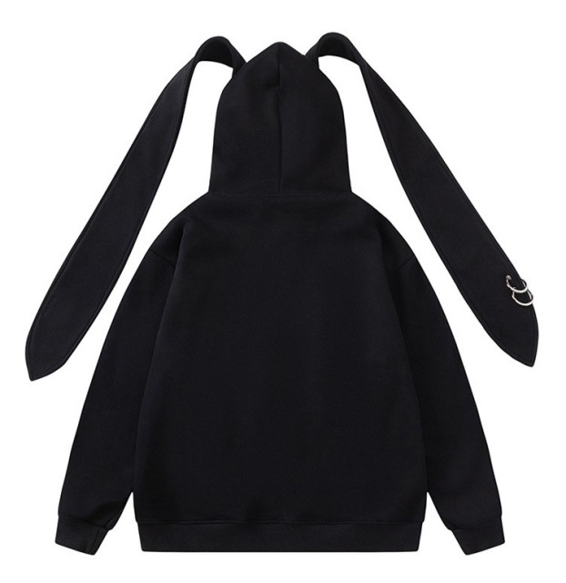 Vintage Rabbit Ear Hoodie