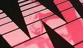 Thick reflective print shown under direct light