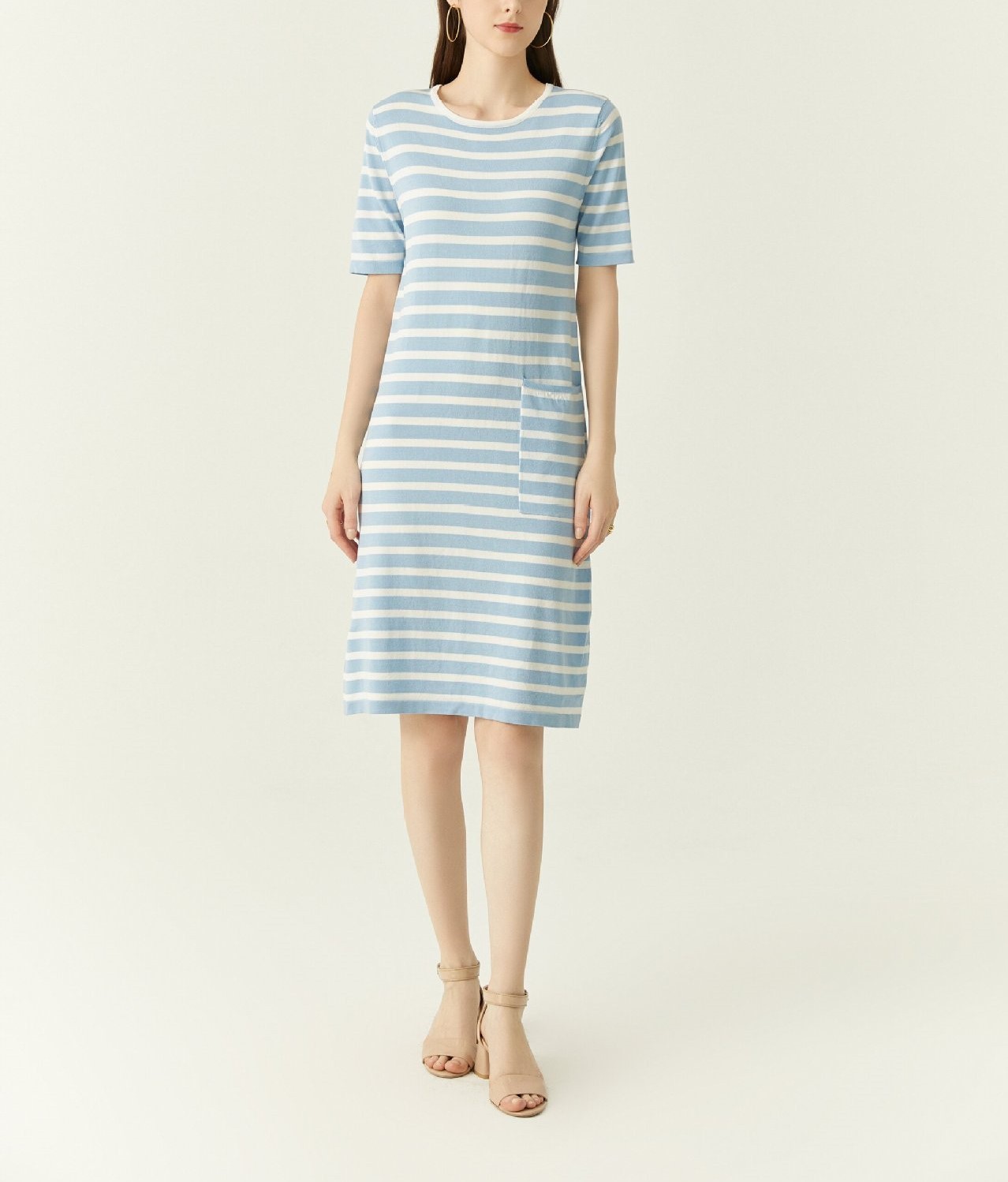 Intermediate Color Mid Length Skirt