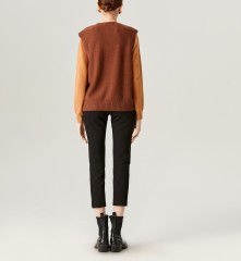 V-neck Wool Vest Sweater