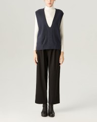 V-neck Wool Vest Sweater