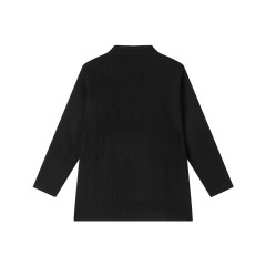 Front Long Back Short Wool Sweater