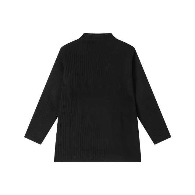 Front Long Back Short Wool Sweater