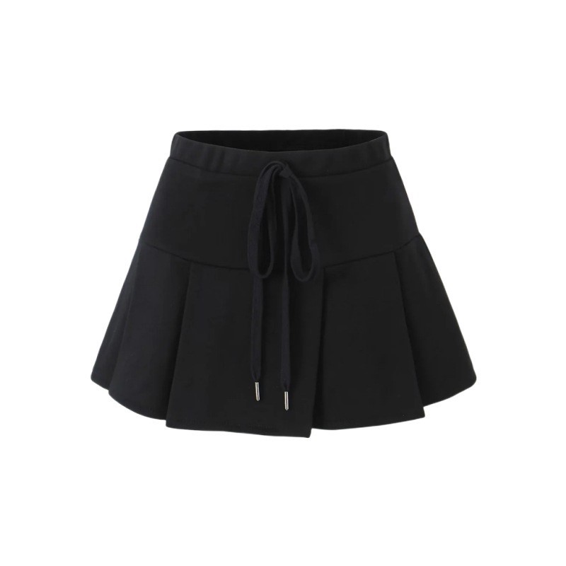 Drawstring Tied Skirt