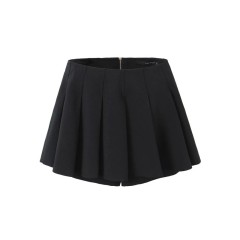 Vintage High Waisted Pleated Skirt