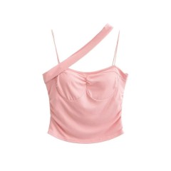 Diagonal Shoulder Strap Top