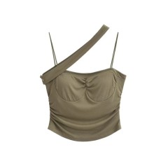 Diagonal Shoulder Strap Top