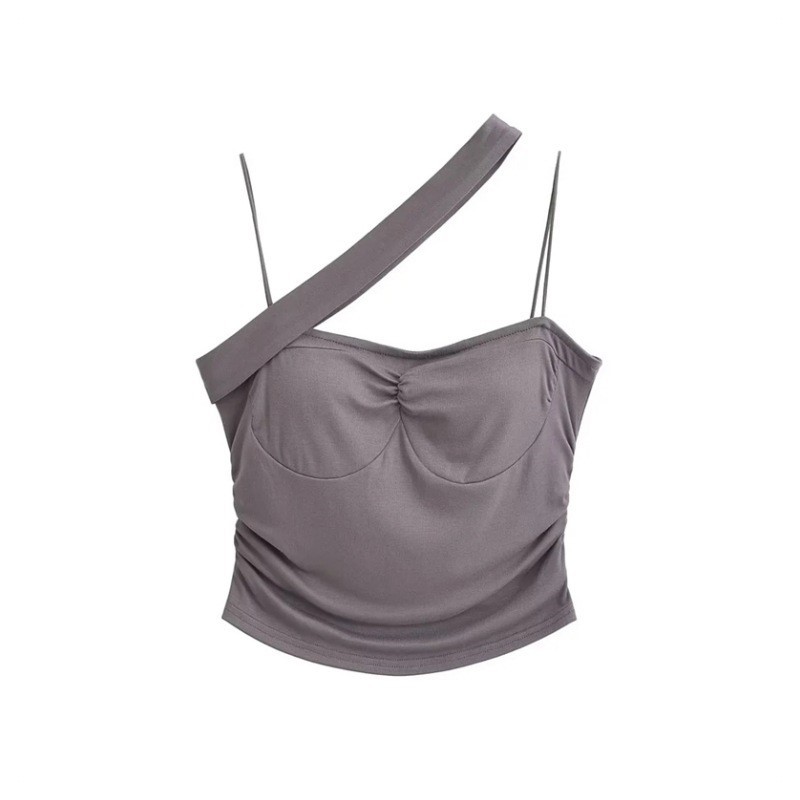 Diagonal Shoulder Strap Top